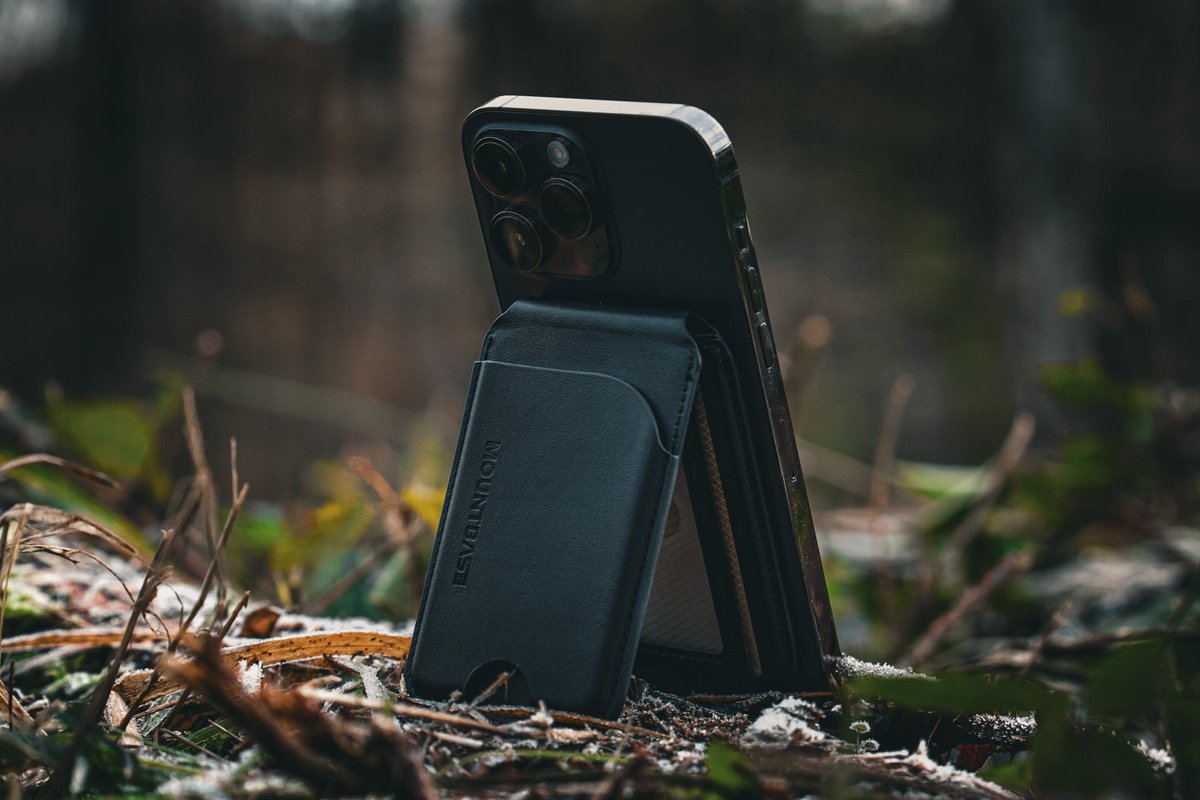 Magsafe Pasjeshouder - Uitklapbaar te gebruiken als telefoonstandaard voor iPhone